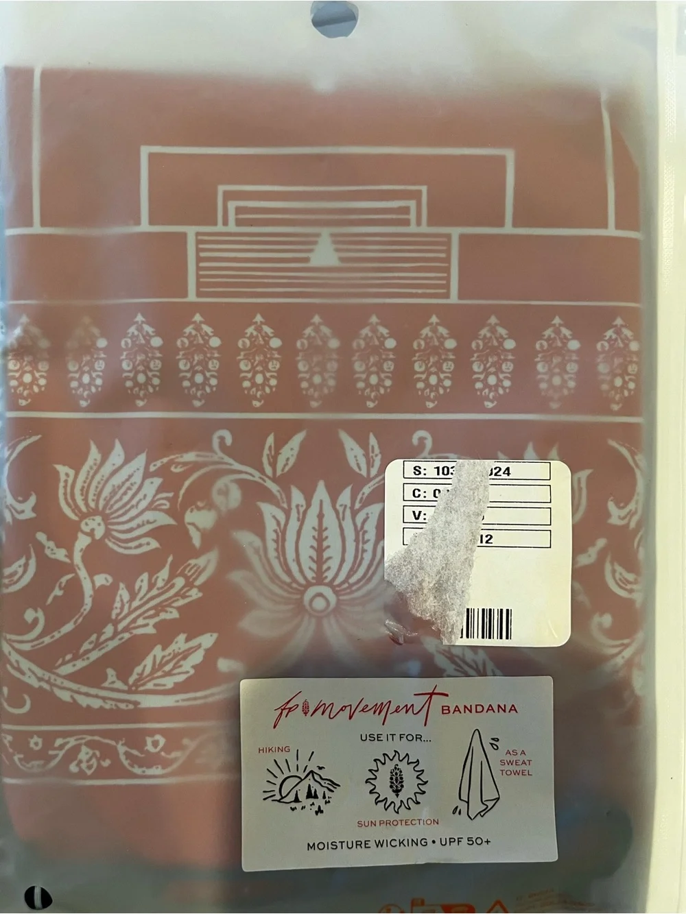 FP movement soccer scarf nwt and bag